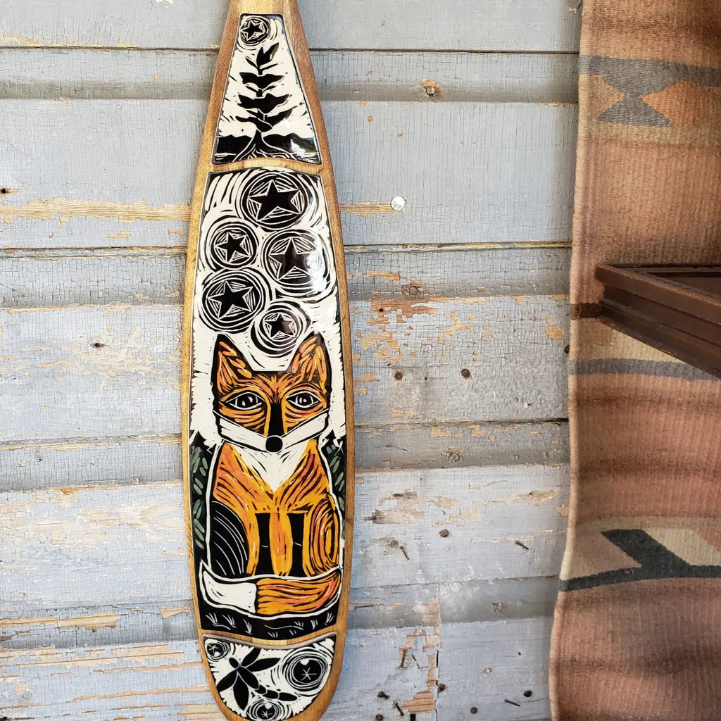 Decorative Paddle - Fox