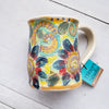 Mug # 11 - Hand Painted & Carved