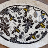 Serving Platter, Honey Bee, Small Oval