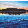 Print - Delano Island and Sunset by Jane Gray