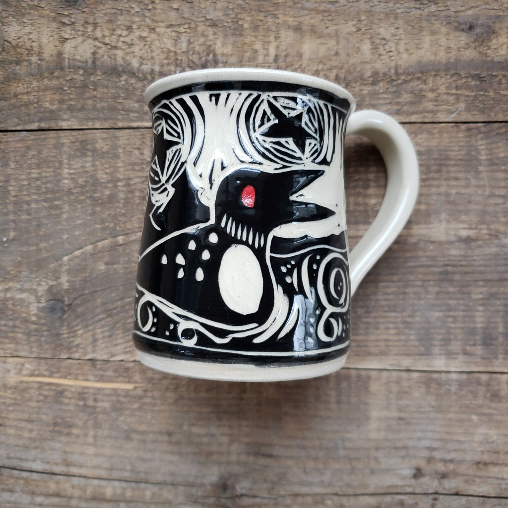 Mug, Regular, Woodland Loon