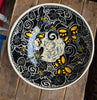 Large Serving Bowl - Butterfly and Bee