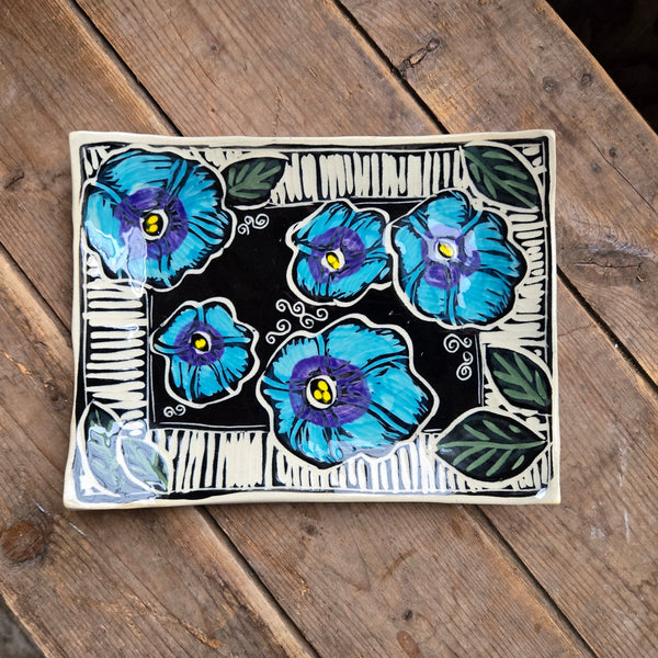 Serving Tray, Morning Glory