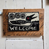 Ceramic Wall Art - Welcome Loon