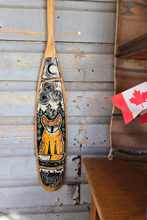 Decorative Paddle - Fox
