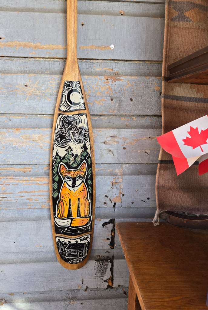 Decorative Paddle - Fox