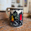 Mug, Regular, Woodland Log Cabin