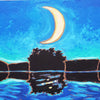 Print - Crescent Moon Over Blueberry Island by Jane Gray