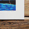 Print, Crescent Moon Over Blueberry Island