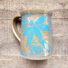 Mug, Turquoise Dragonfly